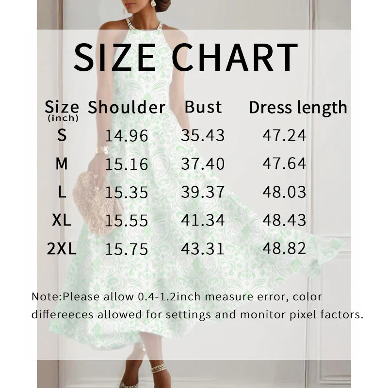 Women Summer Backless Bohemian Floral Dress