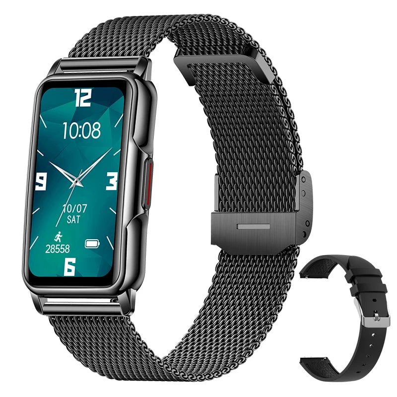 Classic Smart Bracelet Ladies Smart Watch Men Heart Rate Blood Oxygen Waterproof Sports Smart Strap Women Watch for Android IOS