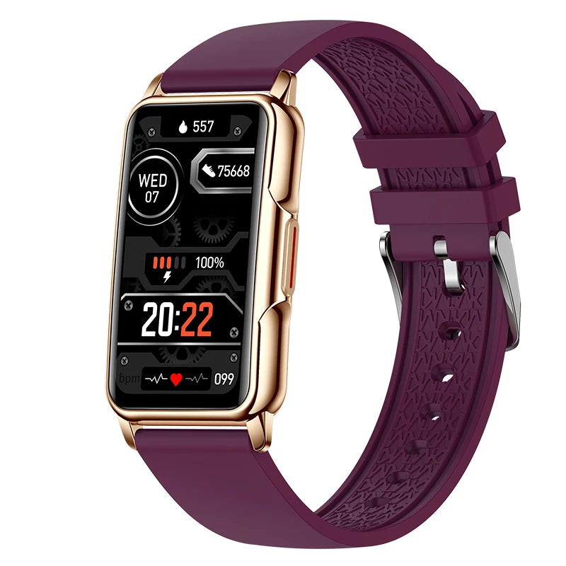 Classic Smart Bracelet Ladies Smart Watch Men Heart Rate Blood Oxygen Waterproof Sports Smart Strap Women Watch for Android IOS